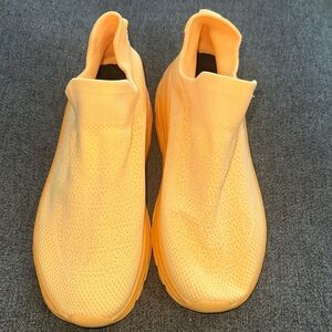 Women’s Slip-On Sneakers - Orange
